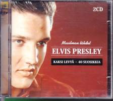 CD Elvis Presley - Maailman tähdet - Kaksi levyä - 40 suosikkia, 2007. 2 CD