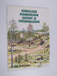 Koneellisen puunkorjuun vastuut ja työturvallisuus