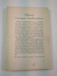 Näkymiä Euroopan kirjallisuudesta