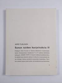 Sanan taidon harjoituksia 2