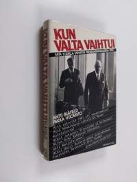 Kun valta vaihtui : mitä todella tapahtui presidentinvaaleissa 1982