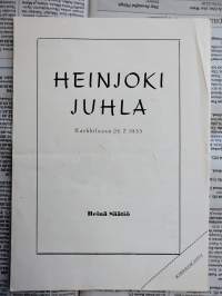 Heinjoki - kertomuksia ja kuvia Heinjoen pitäjästä