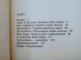 Santalan salmet, saaret ja mantereet - Hankoniemen kristillisen opiston maaperä, maisema ja vaiheet