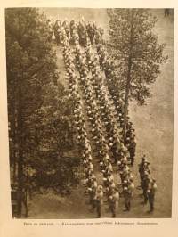 Kertausharjoitukset 1937 (kuvia teksteineen,kuvat Kankaanpäästä)
