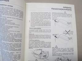 Volvo 240 / 260 sarjoille, vuosimallit 1975-1980 -korjausohjekirja, sisältää myös täydelliset sähkökytkentäkaaviot