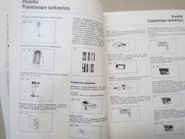 Volvo 240 / 260 sarjoille, vuosimallit 1975-1980 -korjausohjekirja, sisältää myös täydelliset sähkökytkentäkaaviot