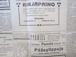 Iltalehti, 22.1.1913, Helsingissä ilmestynyt sanomalehti, Perättömiä huhuja tunnetuista henkilöistä, Kirjapainojen pakkokappaleasia, Vesikauhua Karjalassa, ym.