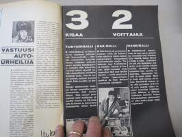 Vauhdin Maailma 1971 nr 3 -mm. Tunturiralli, KAK-ralli ja Hankiralli, Antti Aarnio-Wihuri, Martti Pesonen -palsta, SM-Jääräta Eriksson ja Mikkola, Kumi-Kalle Mäkelä
