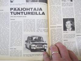 Vauhdin Maailma 1971 nr 3 -mm. Tunturiralli, KAK-ralli ja Hankiralli, Antti Aarnio-Wihuri, Martti Pesonen -palsta, SM-Jääräta Eriksson ja Mikkola, Kumi-Kalle Mäkelä