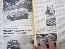 Vauhdin Maailma 1971 nr 3 -mm. Tunturiralli, KAK-ralli ja Hankiralli, Antti Aarnio-Wihuri, Martti Pesonen -palsta, SM-Jääräta Eriksson ja Mikkola, Kumi-Kalle Mäkelä