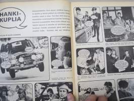 Vauhdin Maailma 1971 nr 3 -mm. Tunturiralli, KAK-ralli ja Hankiralli, Antti Aarnio-Wihuri, Martti Pesonen -palsta, SM-Jääräta Eriksson ja Mikkola, Kumi-Kalle Mäkelä
