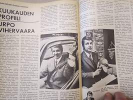Vauhdin Maailma 1971 nr 3 -mm. Tunturiralli, KAK-ralli ja Hankiralli, Antti Aarnio-Wihuri, Martti Pesonen -palsta, SM-Jääräta Eriksson ja Mikkola, Kumi-Kalle Mäkelä
