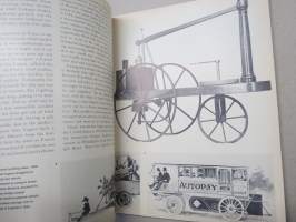 Automobile /1 -auton ja autoilun historiaa ja kehitystä, erinomainen kuvitus