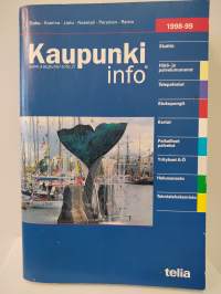 Puhelinluettelo Kaupunki-info 1998-99