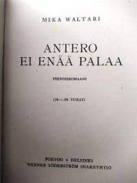 Antero ei enää palaa
