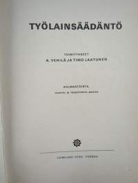 Työlainsäädäntö