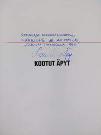 Kootut Äpyt : tasan nelisenkymmentä vuotta kukkoilua teekkarihuumorin tunkiolla (signeerattu)