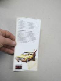 Motorcraft laatuosat 1976 -myyntiesite