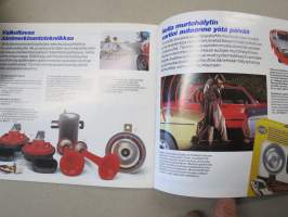 Hella autotarvikkeet yksilölliseen ja urheilulliseen autoiluun -myyntiesite / tuoteluettelo