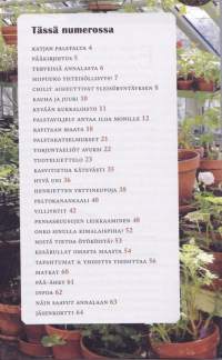 Pähkylä 2/2020. Koetteleva kevät. Yrtit kotiapteekissa. Villiyrtti vihertää. Katso muu sisältö/artikkelit kuvista.