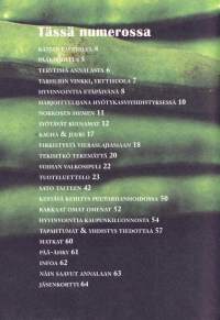 Pähkylä 3/2020. Satoa säilömään. Syötävät kuusamat. Vieraslajit haltuun. Hyvinvointia luonnosta.. Katso muu sisältö/artikkelit kuvista.