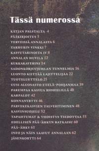 Pähkylä 4/2021.Syksy on sadon hyödyntämistä. Biohiilestä apua maaperään. Parveke vaipuu talvilepoon. Katso muu sisältö/artikkelit kuvista.