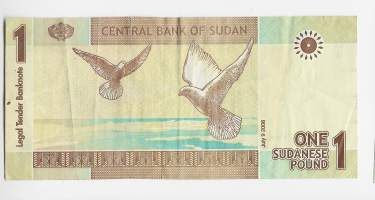 Sudan  1 Pound  2006 (2006-2010)  -  seteli