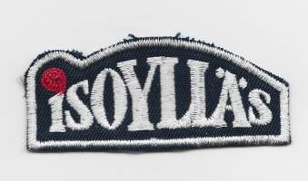 Isoylläs -   hihamerkki