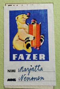 Fazer tarra jääkarhu Pectus pastilleja