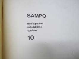 Sampo Rosenlew 10 leikkuupuimuri / skördetröska / combine - varaosaluettelo - reservdelskatalog - parts list
