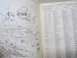 Sampo Rosenlew 10 leikkuupuimuri / skördetröska / combine - varaosaluettelo - reservdelskatalog - parts list