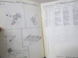 Sampo Rosenlew 10 leikkuupuimuri / skördetröska / combine - varaosaluettelo - reservdelskatalog - parts list