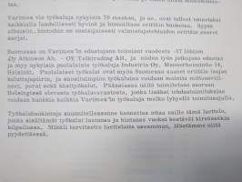 Varimex työkalut 1972, puolalaisen työkaluvalmistajan tuoteluettelo -tool catalog, polish producer