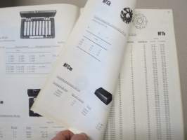 Varimex työkalut 1972, puolalaisen työkaluvalmistajan tuoteluettelo -tool catalog, polish producer