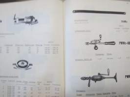 Varimex työkalut 1972, puolalaisen työkaluvalmistajan tuoteluettelo -tool catalog, polish producer