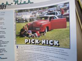 Harrasteauto Pick-Nick Forssa 5.8.2001 -käsiohjelma