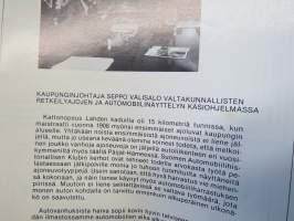 Suomen Automobiili-Historiallinen Klubi Päijät-Hämeen kerho ry - Lahti 25.-26.1985 Valtakunnalliset Retkeilyajot ja Automobiilinäyttely -tapahtumajulkaisu / ohjelma
