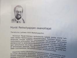 Suomen Automobiili-Historiallinen Klubi Päijät-Hämeen kerho ry - Lahti 25.-26.1985 Valtakunnalliset Retkeilyajot ja Automobiilinäyttely -tapahtumajulkaisu / ohjelma
