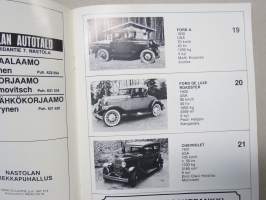 Suomen Automobiili-Historiallinen Klubi Päijät-Hämeen kerho ry - Lahti 25.-26.1985 Valtakunnalliset Retkeilyajot ja Automobiilinäyttely -tapahtumajulkaisu / ohjelma