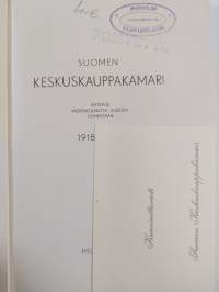 Suomen Keskuskauppakamari : katsaus viidenkolmatta vuoden toimintaan 1918-1943