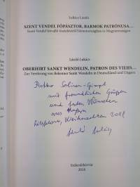 Szent Vendel főpásztor, barmok patrónusa... : Szent Vendel hitvalló tiszteletéről Németországban és Magyarországon - Oberhirt Sankt Wendelin, Patron des...