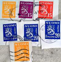 Suomi postimerkkejä leijonamalli