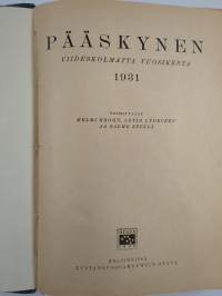 Pääskynen vuosikerta 1931