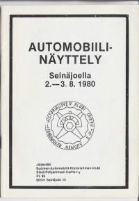 Automobiilinäyttely - Seinäjoella 1980  kuvia  16 sivua