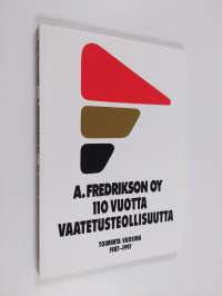A. Fredrikson oy : toiminta vuosina 1987-1997