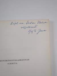 Todennäköisyyslaskennan alkeita : kokeilukurssi uutta matemaattista linjaa varten (signeerattu, tekijän omiste)