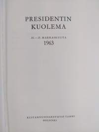 Presidentin kuolema 20.-25. marraskuuta 1963