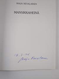 Mansikkaheinä (signeerattu)