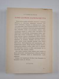 Eino Leinon runoudesta : tutkielmia