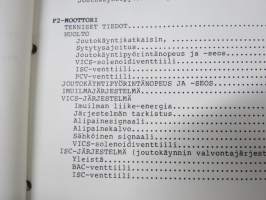 Mazda 626 2,0 / 2,2i / 3,0i Elektroninen polttonestesuihkutusjärjestelmä - Tekninen toiminta ja säätö